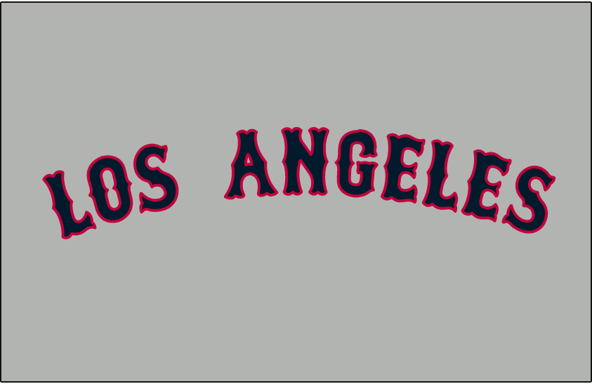 Los Angeles Angels 1961-1964 Jersey Logo vinyl decal